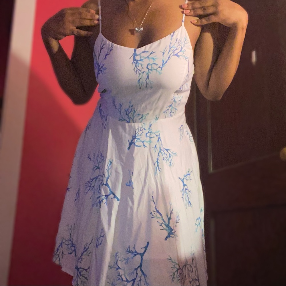 Flowy White Sundress